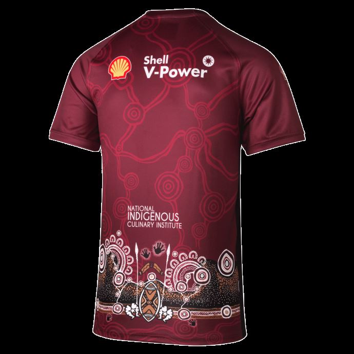 Puma Canada Queensland Marrons Indigène Réplique Maillot D'entraînement Pour Hommes Ardoise-carbone Pms 432c