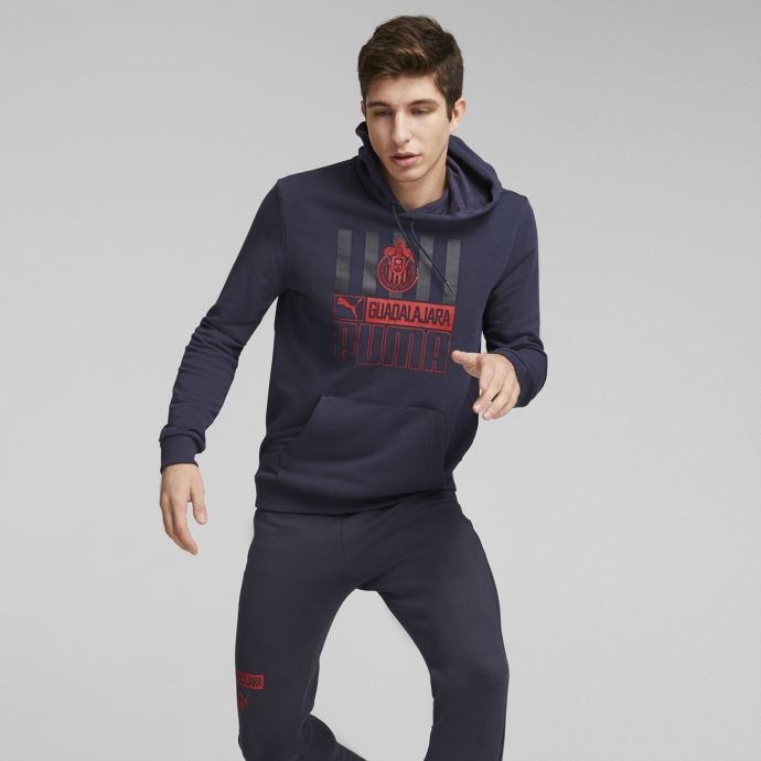 Caban-rouge C.d. Sweat à Capuche Guadalajara Soccer Ftblcore Pour Hommes Puma Canada
