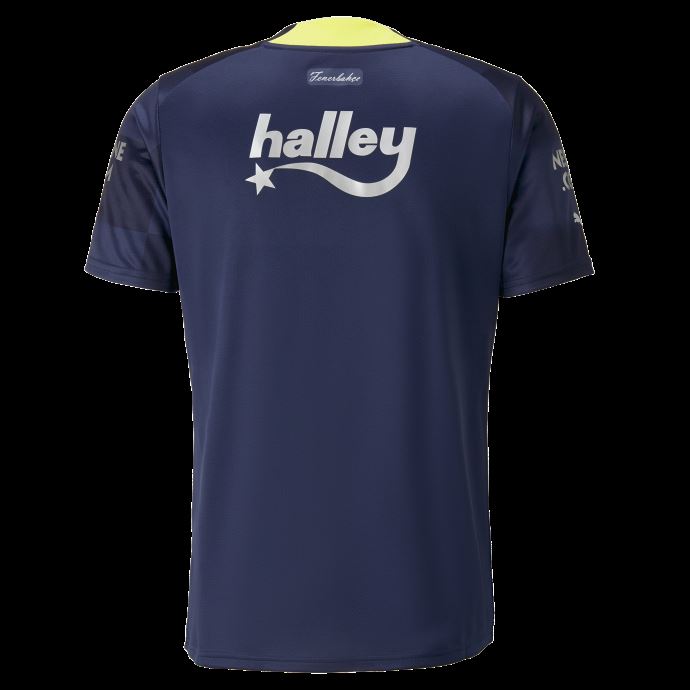 Fenerbah E S.k. Third 22-23 Replica Jersey Hommes Puma Canada Medieval Bleu-Argent