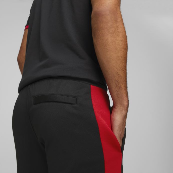 Puma Canada Noir-tango Rouge A.c. Milan Ftblheritage T7 Pantalon De Survêtement Hommes