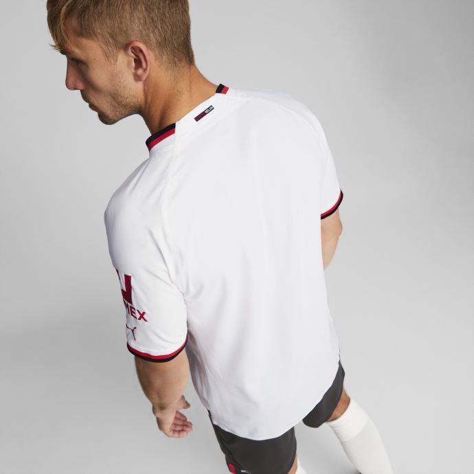 A.c. Maillot Milan Away 22-23 Authentique Hommes Blanc-tango Rouge Puma Canada
