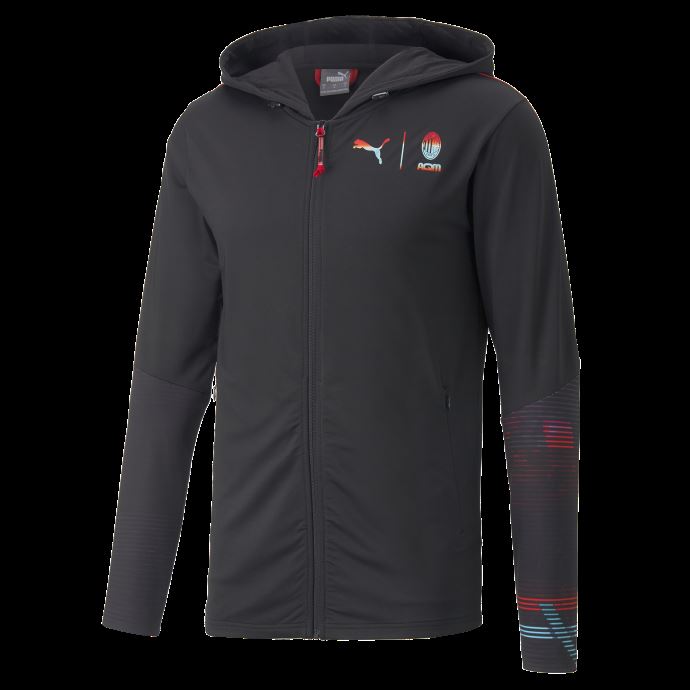 Noir-tango Rouge A.c. Veste Tissée Milan Esports Hommes Puma Canada

