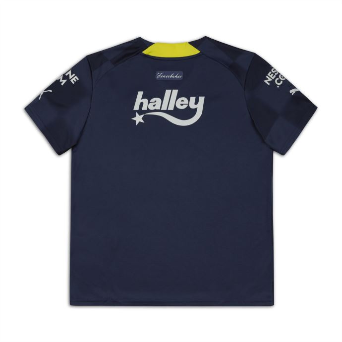 Puma Canada Médiévale Bleu-argent Fenerbah E S.k. Troisième Maillot Réplique 22-23 Jeunesse