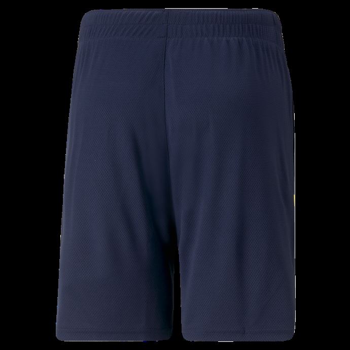 Puma Canada Bleu Médiéval-jaune Flamboyant Fenerbah E S.k. Short D'entraînement Hommes