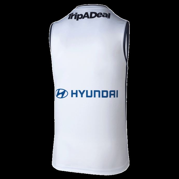 Puma Canada Carlton Football Club Réplique Clash Guernesey Blanc-cfc