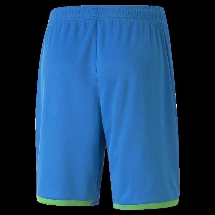 Nous. Short De Football Sassuolo Calcio Hommes Puma Canada Electric Blue Limonade-vert Abeille
