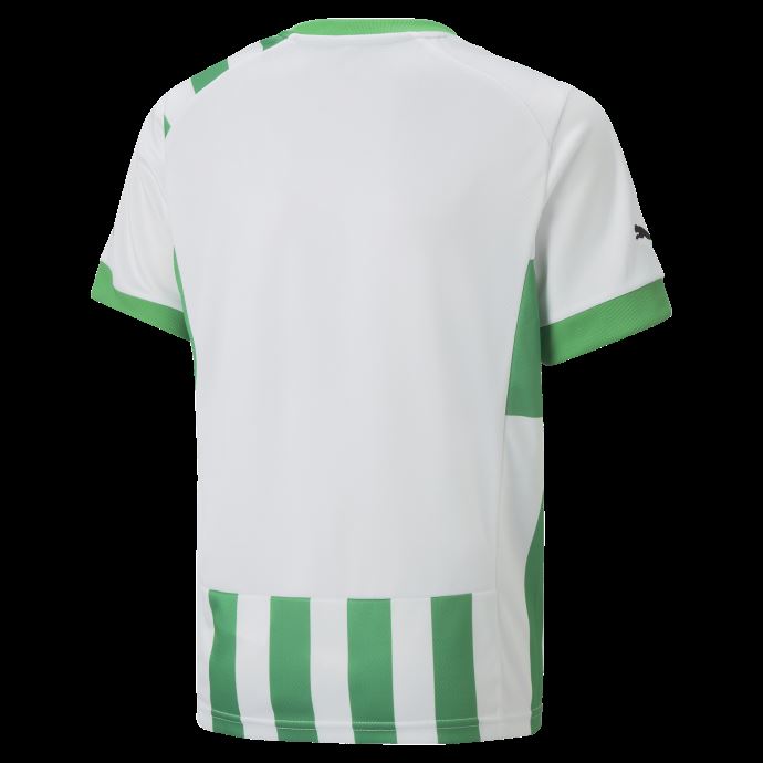 Puma Canada Blanc-vert Abeille U.s. Sassuolo Calcio Away 22-23 Maillot Réplique Jeunesse