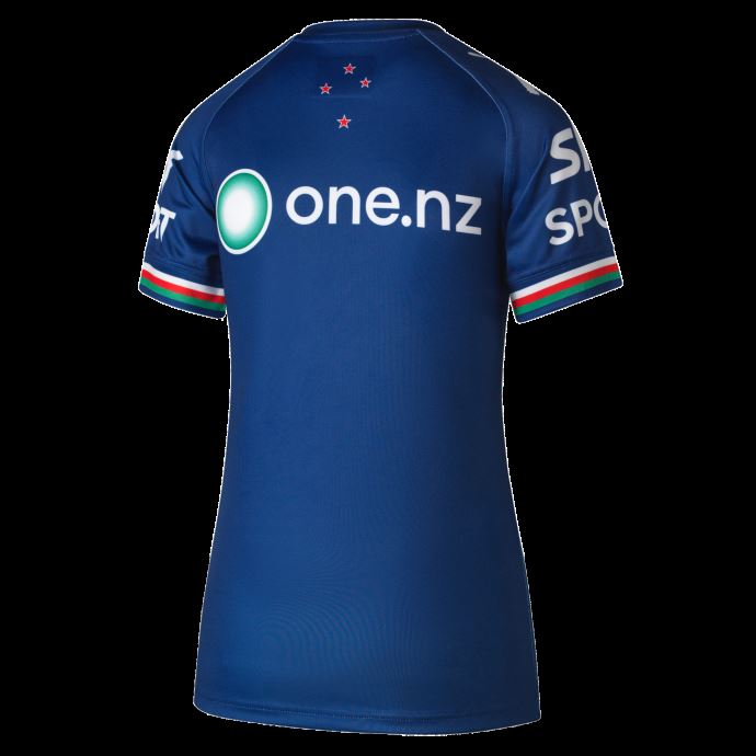 Maillot Domicile Réplique Puma Canada Warriors Femme Bleu Deeps-warriors