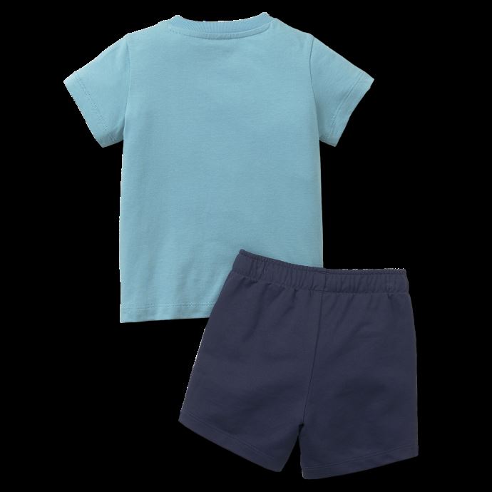 Ensemble T-shirt Et Short Minicats En Porcelaine Puma Canada Pour Bébé