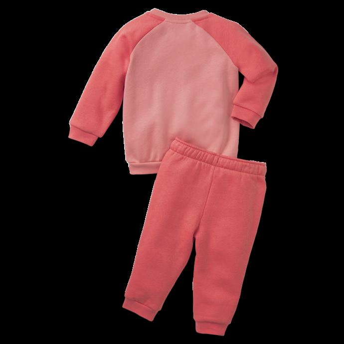 Ensemble De Jogging Minicats Essentials Raglan Pour Bébés Puma Canada Saumon