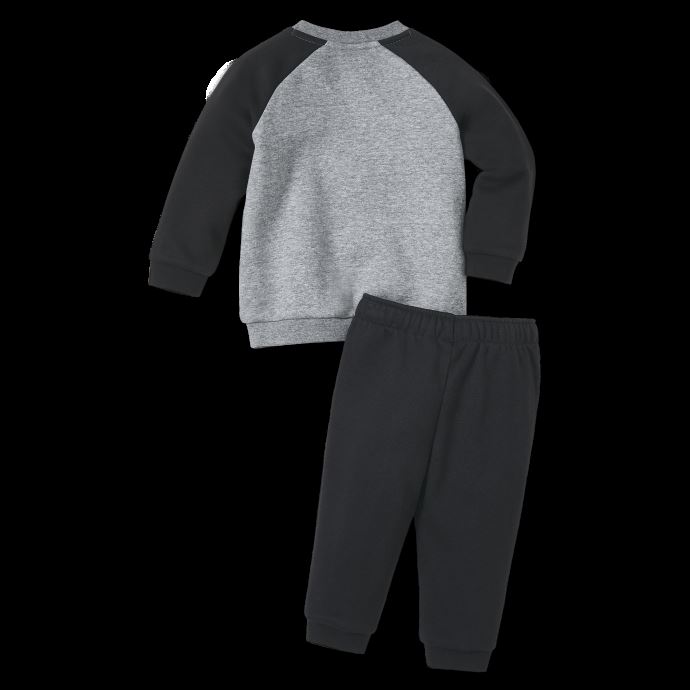 Ensemble De Jogging Puma Canada Minicats Essentials Raglan Pour Bébé Noir