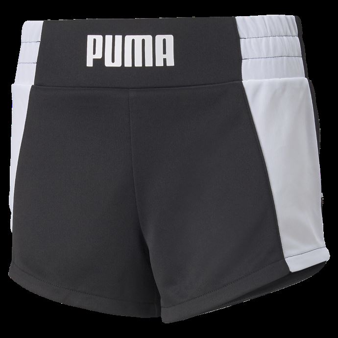 Puma Canada Noir Runtrain Shorts Grands Enfants
