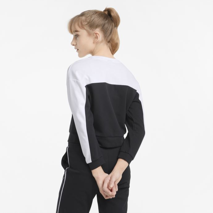 Sweat Modern Sports Crew Pour Enfant Noir Puma Canada