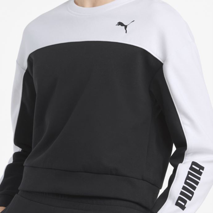 Sweat Modern Sports Crew Pour Enfant Noir Puma Canada
