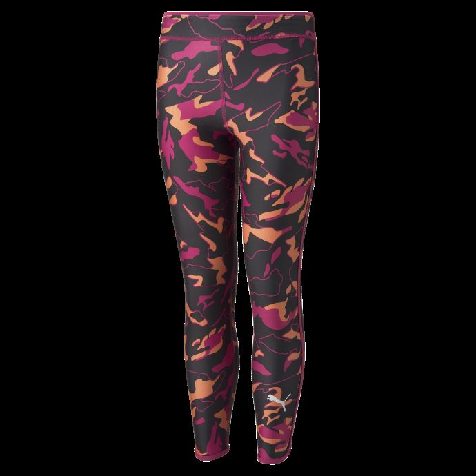 Puma Canada Leggings Pour Jeunes Imprimés Modern Sports Noir-aop
