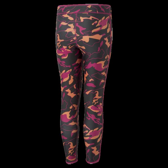 Puma Canada Leggings Pour Jeunes Imprimés Modern Sports Noir-aop
