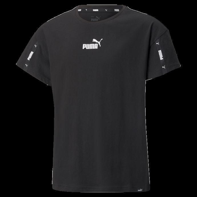 T-shirt Puma Canada Power Tape Noir Pour Jeune
