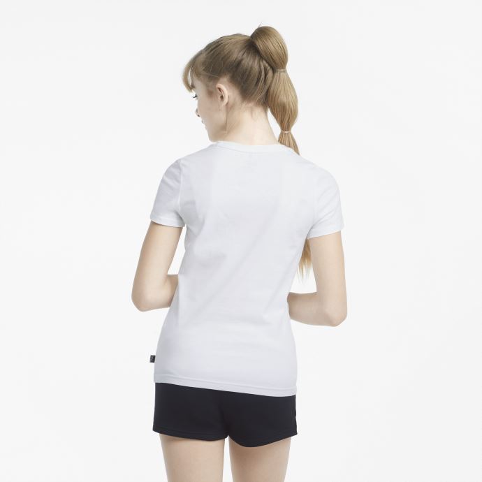 Ensemble T-shirt Et Short à Logo Pour Enfant Puma Canada Blanc