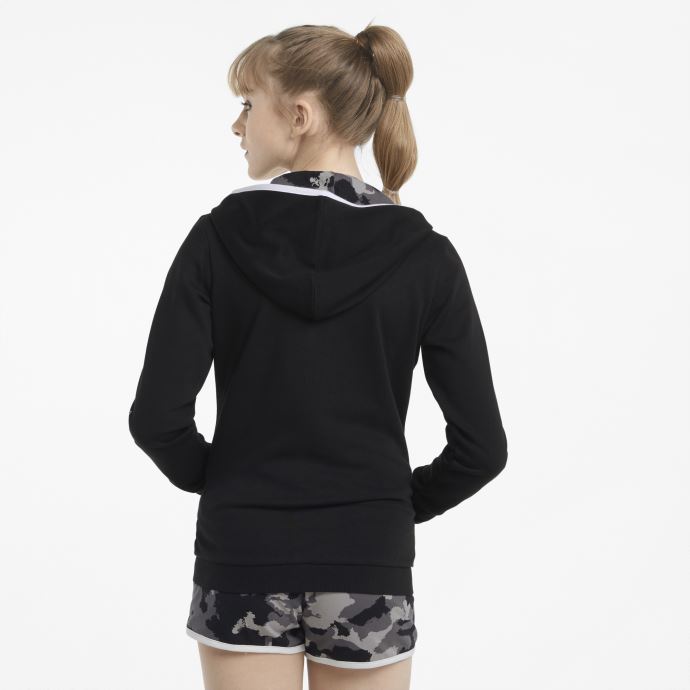Sweat à Capuche Enfant Alpha Full-zip Puma Canada Noir