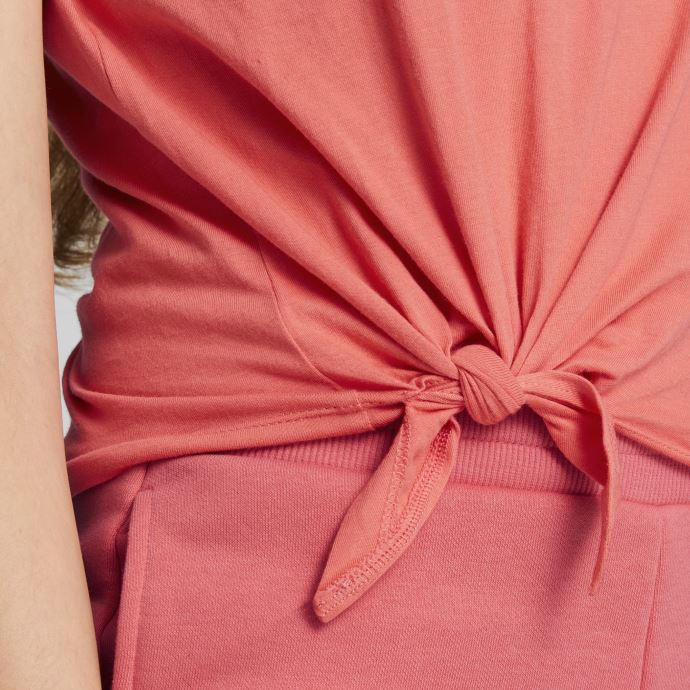 Puma Canada Essentials+ T-shirt Noué Pour Jeunes Saumon
