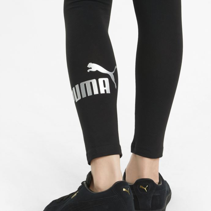 Legging Essentials+ Logo Enfant Puma Canada Noir
