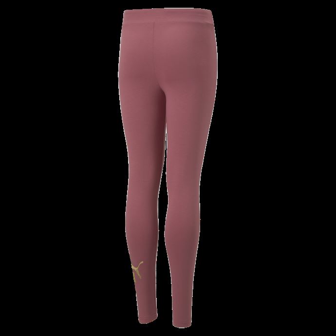 Puma Canada Essentials+ Logo Jeunesse Leggings Orchidée Poussiéreuse