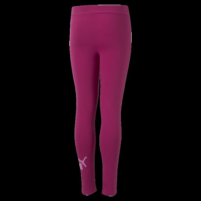 Leggings Essentials+ Bleach Logo Pour Jeunes Festival Fuchsia Puma Canada