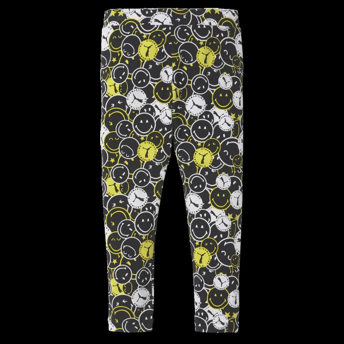Legging Enfant Puma Canada X Smileyworld Imprimé Noir
