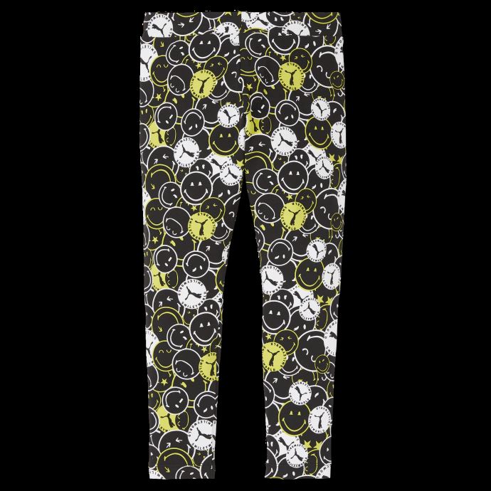 Legging Enfant Puma Canada X Smileyworld Imprimé Noir
