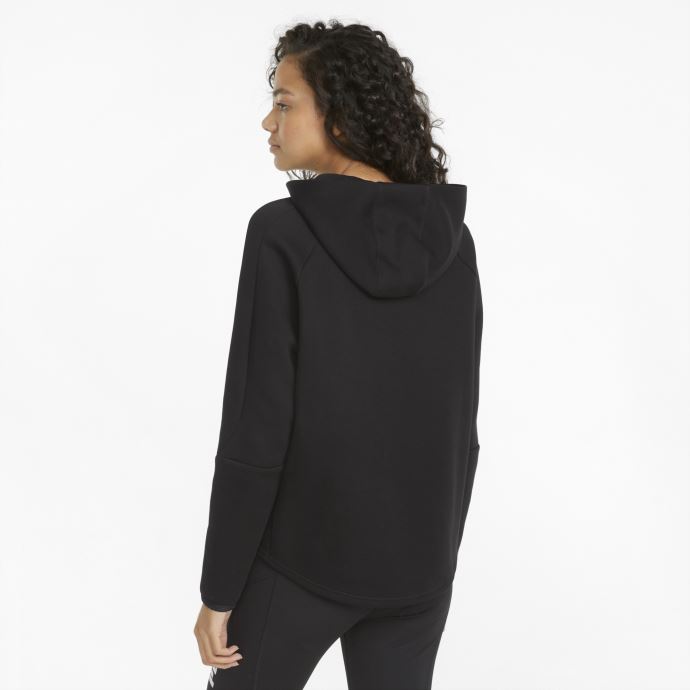 Sweat à Capuche Femme Puma Canada Evostripe Noir
