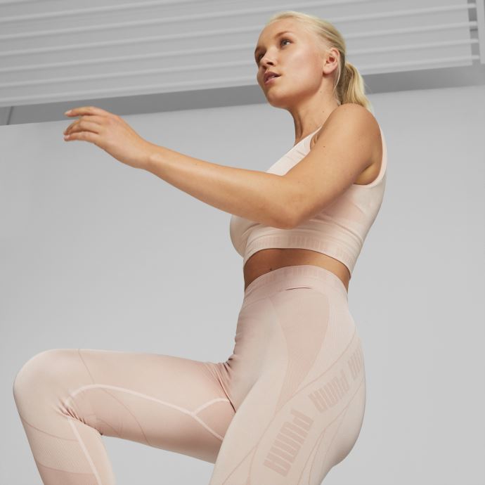 Crop Top Femme Evoknit Puma Canada Rose Quartz