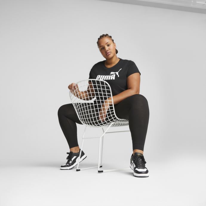 T-shirt Essentials Logo Plus Femme Noir Puma Canada