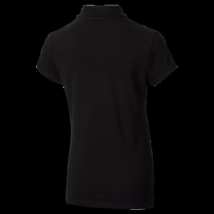 Polo Puma Canada Essentials Piqué Noir Pour Femme