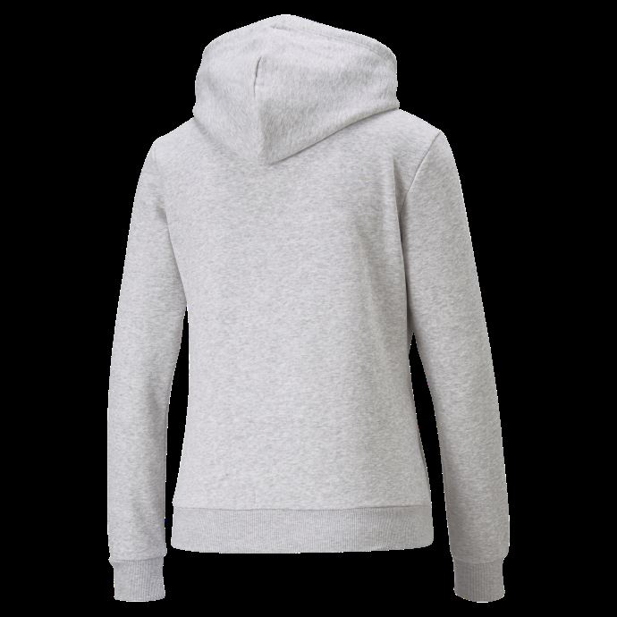 Sweat à Capuche Gris Clair Heather Essentials Pleine Longueur Pour Femmes Puma Canada