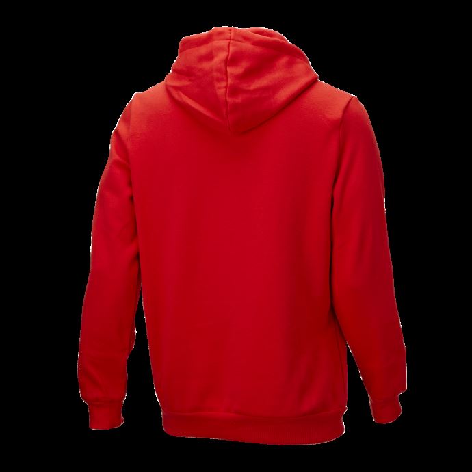 Sweat à Capuche Long Rouge Puma Canada Essentials Pour Hommes à Haut Risque
