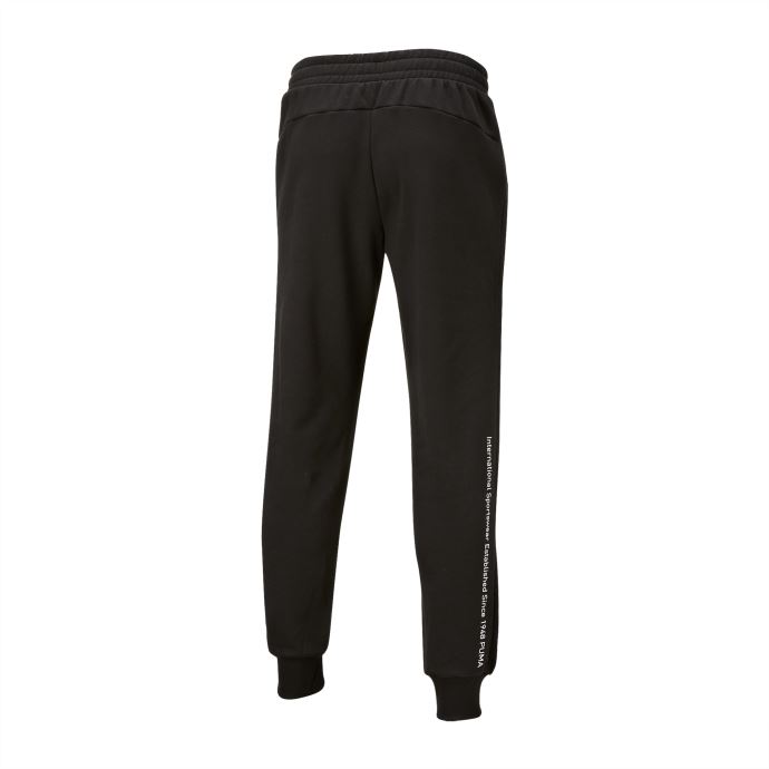 Pantalon De Survêtement En Molleton Ess Pour Hommes Noir Puma Canada