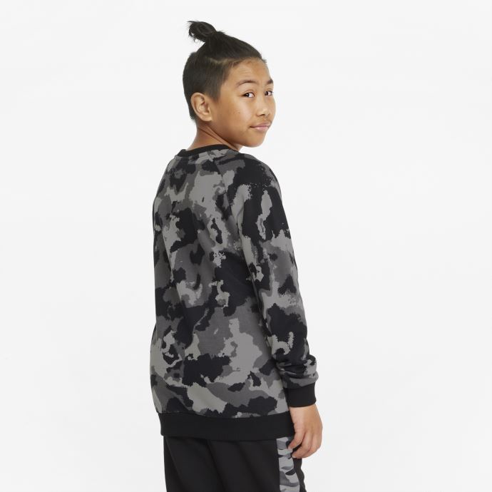 Sweat Noir Imprimé Alpha Crew Puma Canada