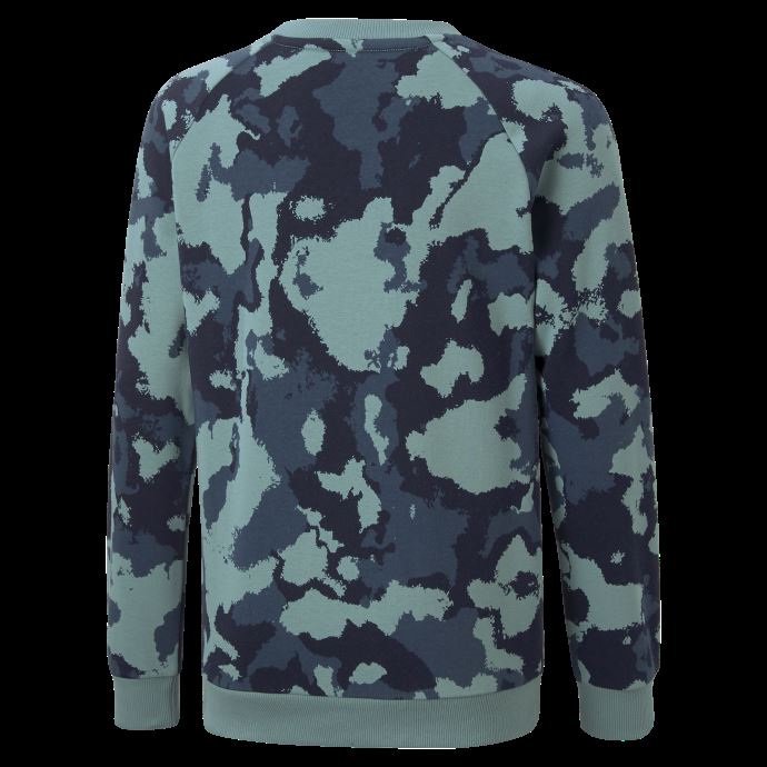 Sweat Alpha Imprimé équipage Junior Bleu Minéral Puma Canada