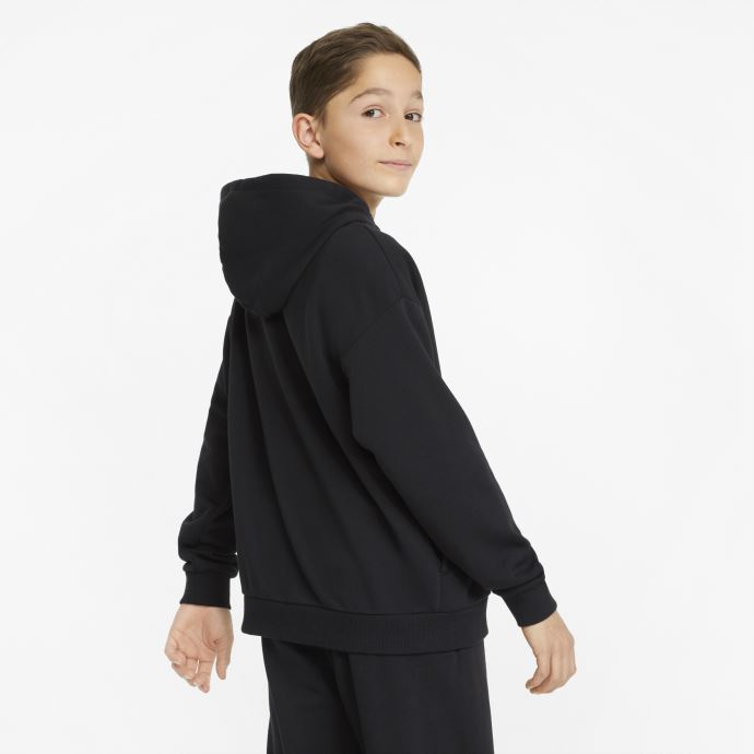 Sweat à Capuche Puma Canada Alpha Noir Pour Enfant
