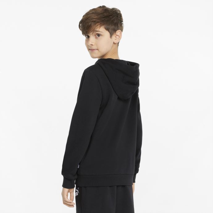 Sweat à Capuche Puma Canada Power Logo Noir Pour Enfant