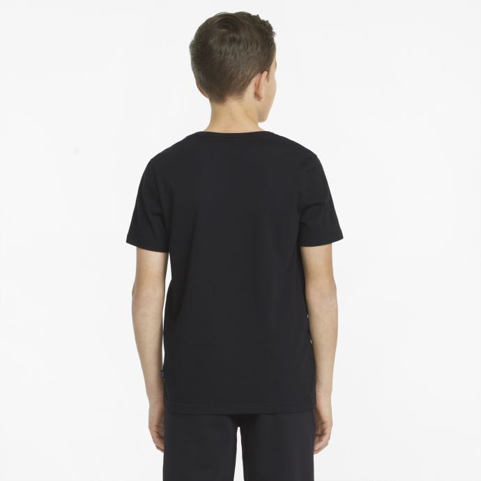 Tee Shirt Puma Canada Essentials+ Tape Noir Pour Enfant
