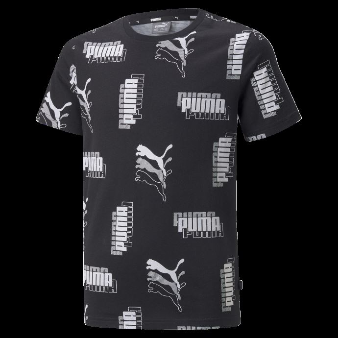 T-shirt Puma Canada Imprimé Power Pour Jeunes Noir
