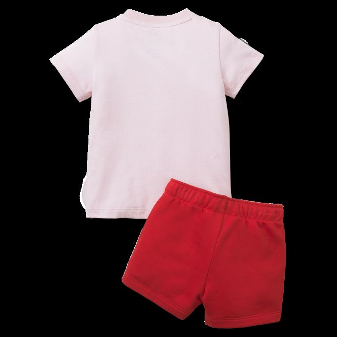 Ensemble Pour Bébés Puma Canada Rose Craie-fruitmates Rouges à Haut Risque