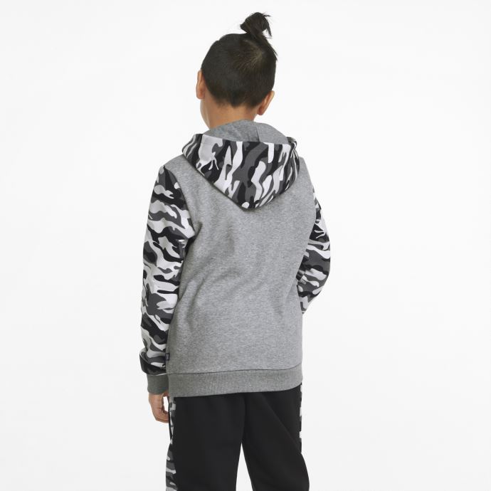 Chandail à Capuchon Essentials+ Camo Noir Pour Jeunes Puma Canada
