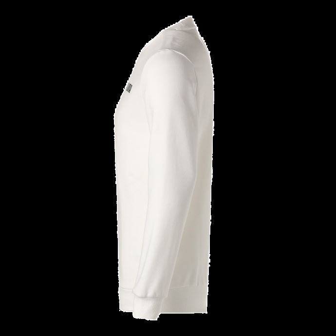 Sweat-shirt Puma Canada Essentials Ras Du Cou Pleine Longueur Pour Homme Blanc