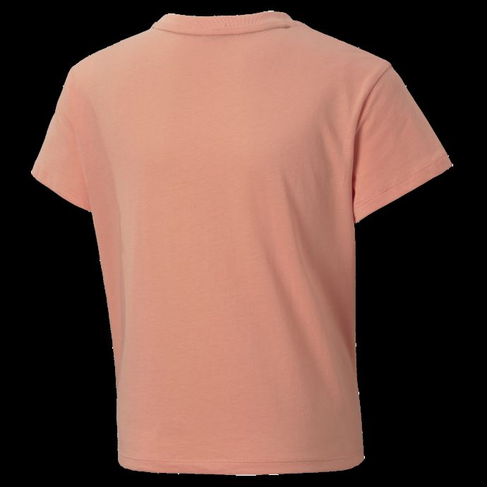 T-shirt Noué Pour Jeunes Logo Essentials Rose Pêche Puma Canada