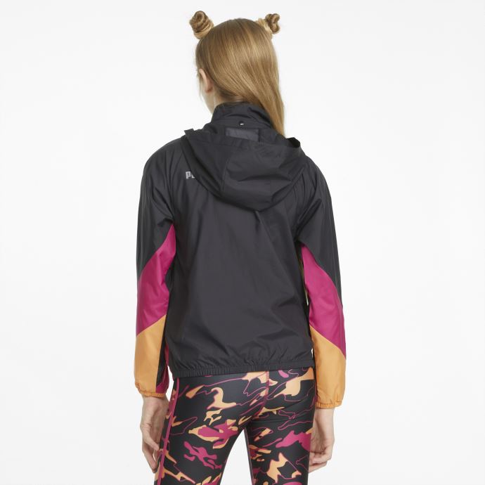 Coupe-vent Puma Canada Runtrain Noir Pour Enfant