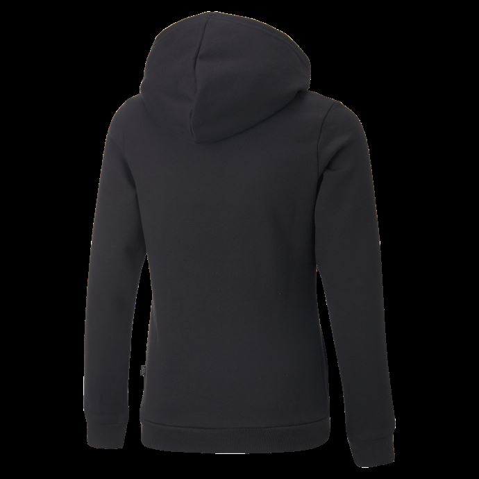 Sweat à Capuche Essentiel Pour Enfant Sur Toute La Longueur Noir Puma Canada