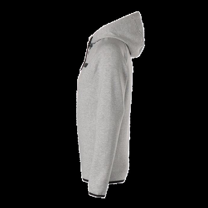 Spacer Sweat à Capuche Entièrement Zippé Hommes Puma Canada Gris Clair Chiné