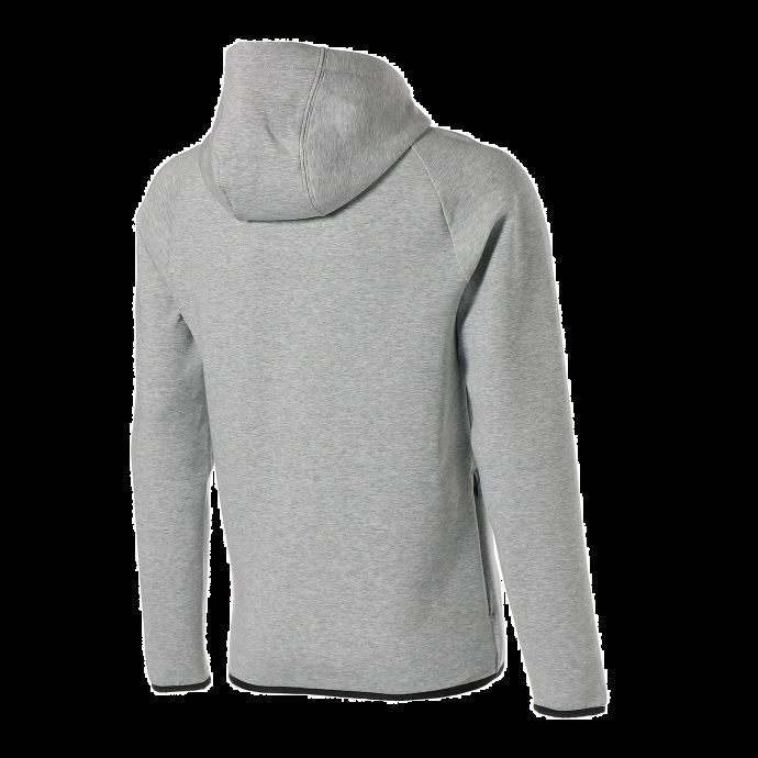 Spacer Sweat à Capuche Entièrement Zippé Hommes Puma Canada Gris Clair Chiné
